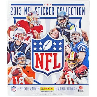 2013 Panini NFL Football Sticker Album (Lot of 50)