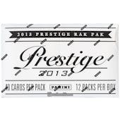 2013 Panini Prestige Football 12-Pack Jumbo Box