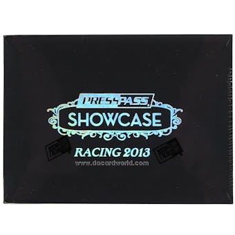 2013 Press Pass Showcase Racing Hobby Box