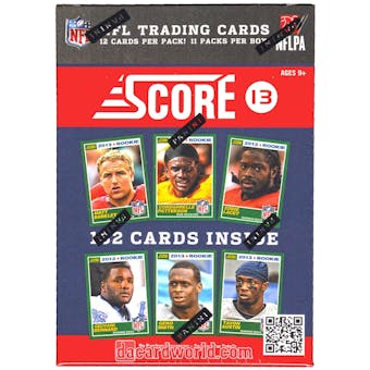 2013 Score Football 11-Pack Box