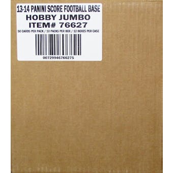 2013 Score Football Jumbo 12-Box Case