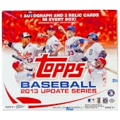 2013 Topps Update Baseball Jumbo Box (Reed Buy)