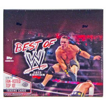 2013 Topps WWE Best Of Wrestling Hobby Box