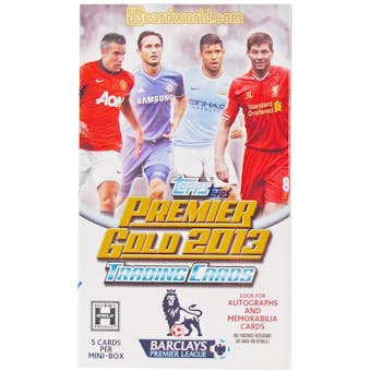 2013 Topps English Premier League Gold Soccer Hobby Pack