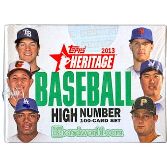 2013 Topps Heritage High Number Baseball Hobby Box (Set)
