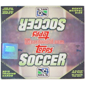 2013 Topps MLS Major League Soccer 24-Pack Box (One Autographed or Relic Card Per Box)!