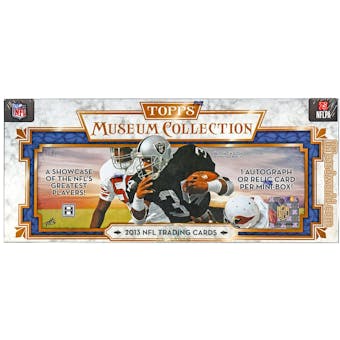 2013 Topps Museum Collection Football Hobby Box