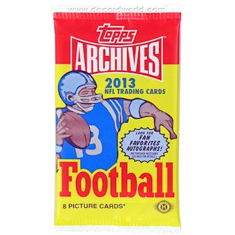 2013 Topps Archives Football Hobby Pack