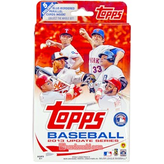 2013 Topps Update Baseball Hanger Pack (Blue Parallel)