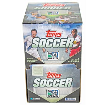 2013 Topps MLS Major League Soccer Retail 48-Pack Box