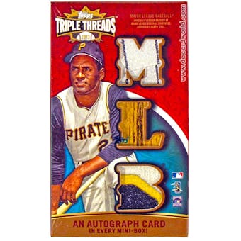 2013 Topps Triple Threads Baseball Hobby Min-Box (Pack)