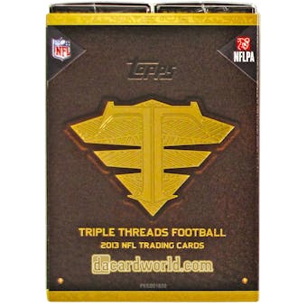 2013 Topps Triple Threads Football Hobby Box