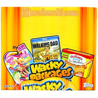 Wacky Packages Series 11 Trading Cards Stickers Retail 24-Pack Box (Topps 2013)