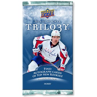 2014/15 Upper Deck Trilogy Hockey Hobby Pack