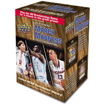 2014/15 Upper Deck NCAA March Madness Collection Basketball 12-Pack Box