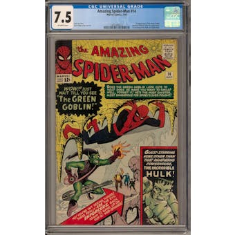 Amazing Spider-Man #14 CGC 7.5 (OW) *1401445012*