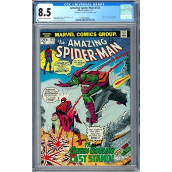 Amazing Spider-Man #122 CGC 8.5 (OW-W) *1403108009*