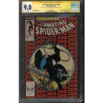 Amazing Spider-Man #300 Stan Lee Todd McFarlane Signature Series CGC 9.0 (W) *1403943001*