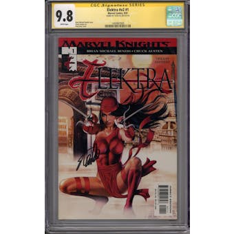 Elektra #v2 #1 Stan Lee Signature Series CGC 9.8 (W) *1404967009*