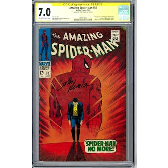 Amazing Spider-Man #50 CGC 7.0 John Romita Signature Series (OW-W) *1406614002*