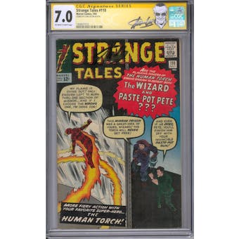 Strange Tales #110 CGC 7.0 Stan Lee Signature Series (OW-W) *1408837010*