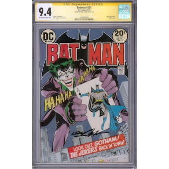 Batman #251 CGC 9.4 Neal Adam Signature Series (OW-W) *1410505002*