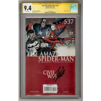 Amazing Spider-Man #537 CGC 9.4 Stan Lee Signature Series (W) *1413023025*