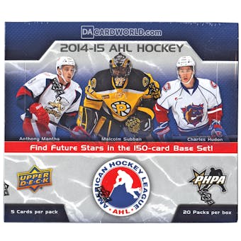 2014/15 Upper Deck AHL Hockey Hobby Box