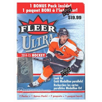 2014/15 Upper Deck Fleer Ultra Hockey 8-Pack Blaster Box