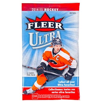 2014/15 Upper Deck Fleer Ultra Hockey Retail Pack