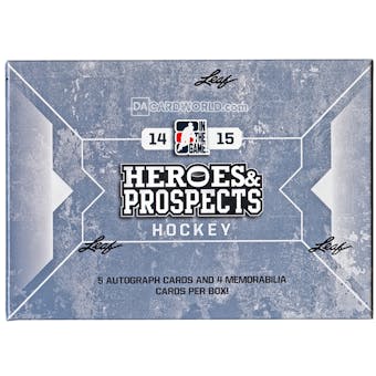 2014/15 Leaf ITG Heroes & Prospects Hockey Hobby Box