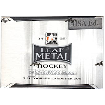2014/15 Leaf Metal Hockey Hobby Box