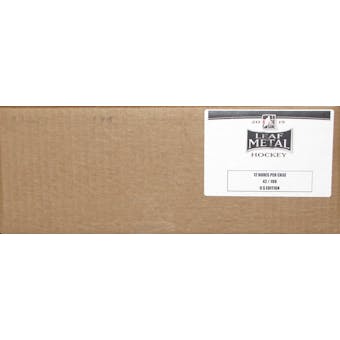2014/15 Leaf Metal Hockey Hobby 12-Box Case