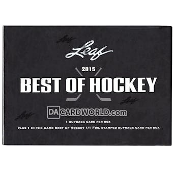 2014/15 Leaf Best Of Hockey Hobby Box
