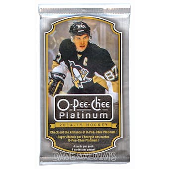 2014/15 Upper Deck O-Pee-Chee Platinum Hockey Retail Pack