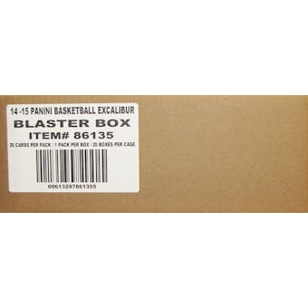 2014/15 Panini Excalibur Basketball Blaster 20-Box Case (20 Autograph or Memorabilia Cards Per Case!)