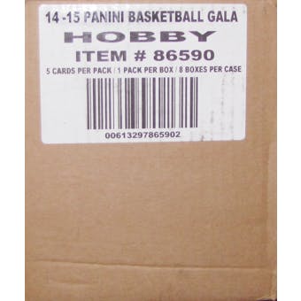 2014/15 Panini Gala Basketball Hobby 8-Box Case