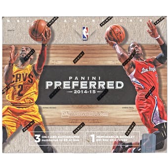 2014/15 Panini Preferred Basketball Hobby Box