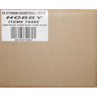 2014/15 Panini Prizm Basketball Hobby 12-Box Case