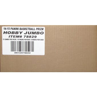 2014/15 Panini Prizm Basketball Jumbo 8-Box Case