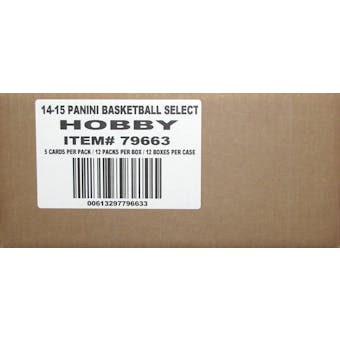 2014/15 Panini Select Basketball Hobby 12-Box Case