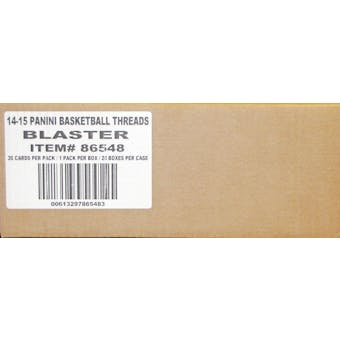 2014/15 Panini Threads Basketball Blaster 20-Box Case