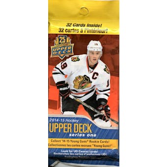 2014/15 Upper Deck Series 1 Hockey Fat Pack (Lot of 12)