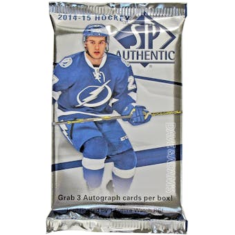 2014/15 Upper Deck SP Authentic Hockey Hobby Pack