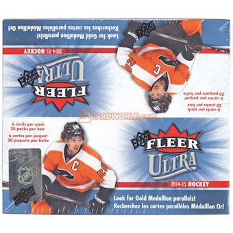 2014/15 Upper Deck Fleer Ultra Hockey 20-Pack Box