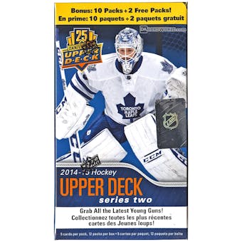 2014/15 Upper Deck Series 2 Hockey 12-Pack Box