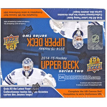 2014/15 Upper Deck Series 2 Hockey 24-Pack Box