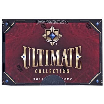 2014/15 UD Ultimate Collection Hockey Hobby 10-Box Case - DACW Live @ National 30 Spot Random Team Brea