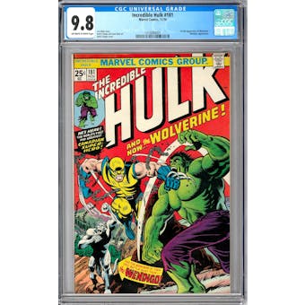 Incredible Hulk #181 CGC 9.8 (OW-W) *1416894001*