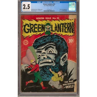 Green Lantern #10 CGC 2.5 (OW-W) *1417501012*